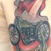 Tattoos - dream rider with jaw bone color tattoo, Gary Dunn Art Junkies Tattoo - 70527